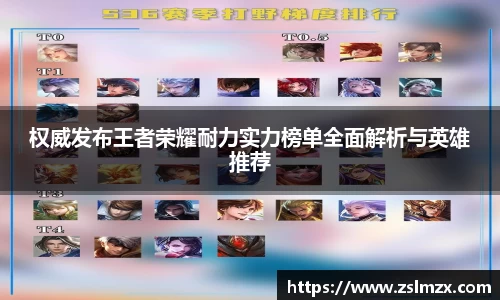 权威发布王者荣耀耐力实力榜单全面解析与英雄推荐