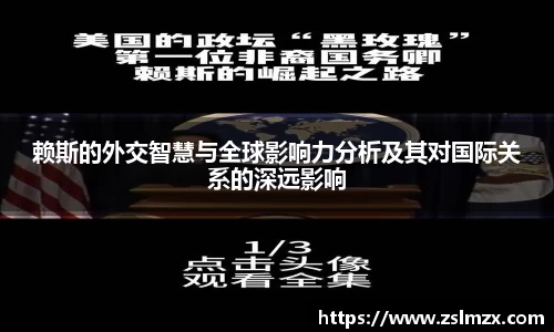 赖斯的外交智慧与全球影响力分析及其对国际关系的深远影响